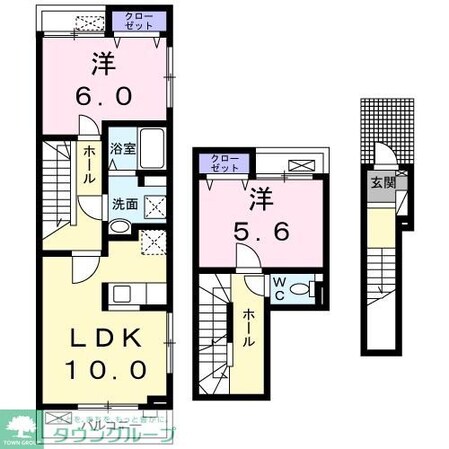 ネロミロスCの物件間取画像
